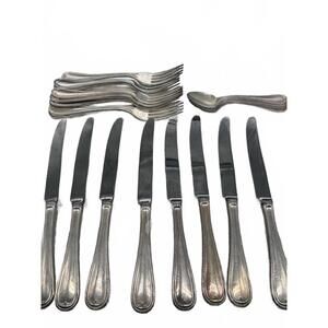 Vintage Reed & Barton Silverplate Flatware - 20 Pc Set - MCM Minimalist